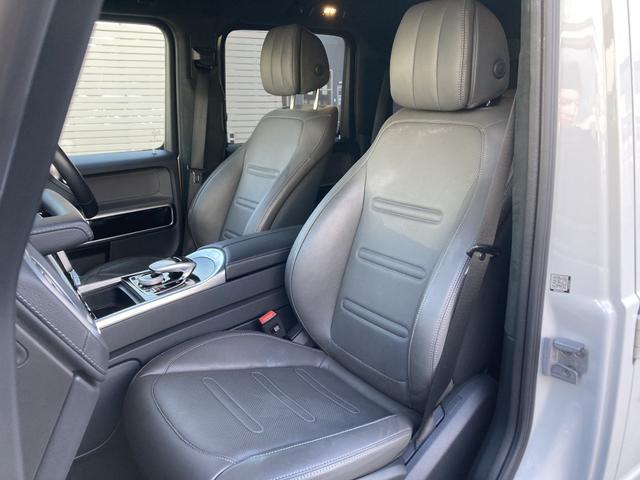 Ｇクラス Ｇ４００ｄ　ＡＭＧライン　２年保証　ワンオーナー　ＡＭＧライン　マヌファクチャープログラム　ボディ同色スペアタイヤリング　ラグジュアリーＰ　アダプティブダンピング　レーダーセーフティ　ブルメスター　シートベンチレーション（14枚目）