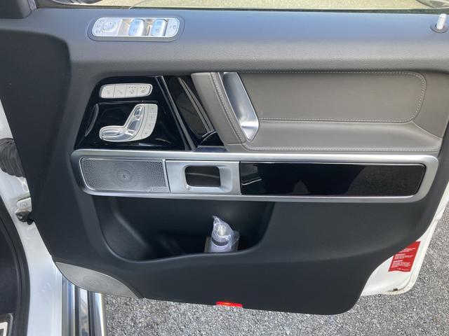 Ｇクラス Ｇ４００ｄ　ＡＭＧライン　２年保証　ワンオーナー　ＡＭＧライン　マヌファクチャープログラム　ボディ同色スペアタイヤリング　ラグジュアリーＰ　アダプティブダンピング　レーダーセーフティ　ブルメスター　シートベンチレーション（16枚目）