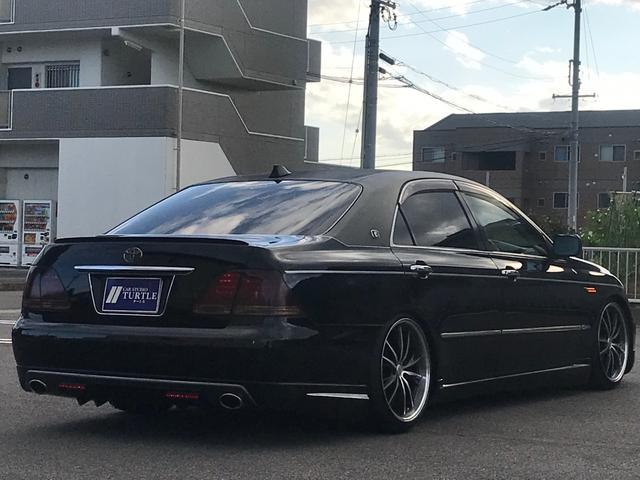 ロイヤルエクストラ JIC車高調 社外マフラー 社外SDナビ(6枚目)