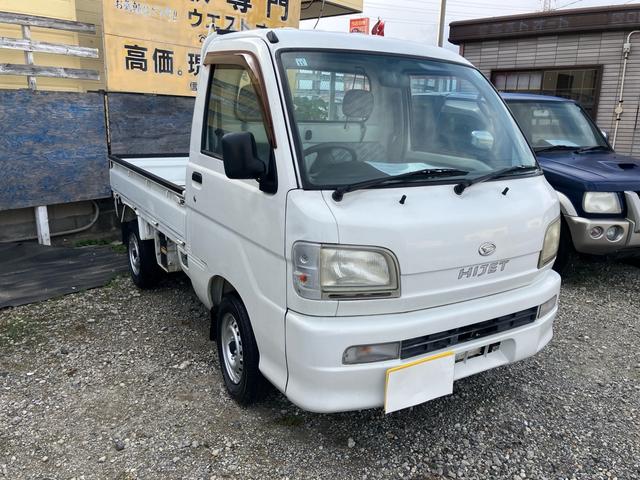 ハイゼットトラック スペシャル エアコン 4WD 最大積載量350kg マニュアル車 車検令和8年11月 走行距離70000キロ台 シガーソケット(3枚目)