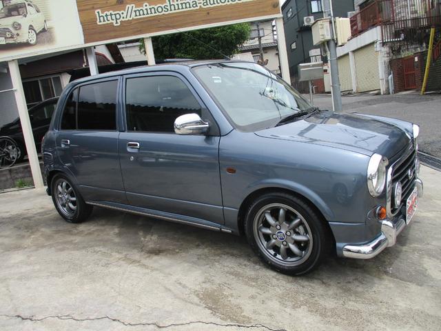 ミラジーノ ミニライトスペシャルターボ　最終型５速ＭＴ　ローダウン　センターマフラー　同色ＮＥＷペイント　禁煙車　走行制限無６ヶ月保証　クラッチ・ラジエータ＆ホース＆ファンモーター・Ｔベルト＆Ｗポンプ・オルタネータ・Ｅマウント・タイヤ交換（5枚目）