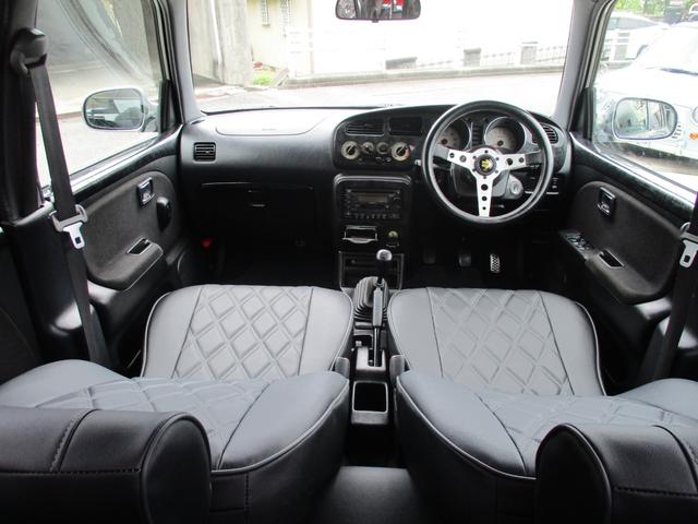 ミラジーノ ミニライトスペシャルターボ　最終型５速ＭＴ　ローダウン　センターマフラー　同色ＮＥＷペイント　禁煙車　走行制限無６ヶ月保証　クラッチ・ラジエータ＆ホース＆ファンモーター・Ｔベルト＆Ｗポンプ・オルタネータ・Ｅマウント・タイヤ交換（14枚目）