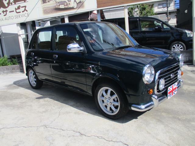 ミラジーノ ジーノ　最終型５速ＭＴ　ウッド調インテリア　走行２７，１４８ｋｍ　ミニライト仕様　禁煙車　走行制限無６ヶ月保証　クラッチ・ラジエータ＆ホース＆ファンモーター・Ｔベルト・オルタネータ・Ｅマウント・タイヤ交換（5枚目）