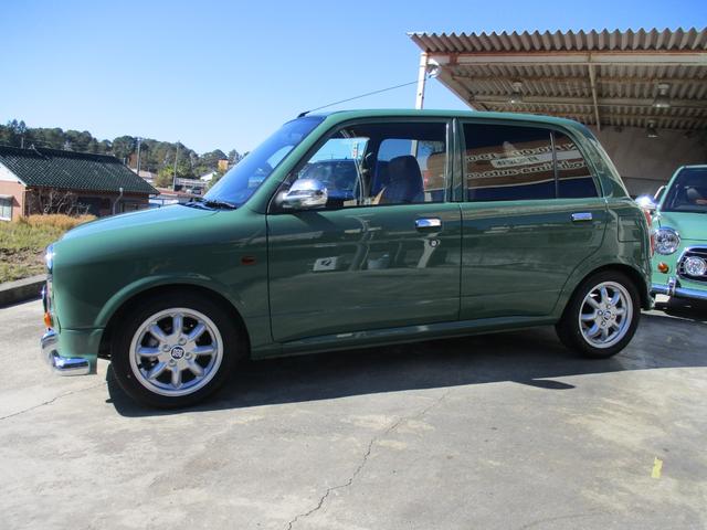 ミラジーノ ミニライトスペシャル 最終型 オリジナルカスタマイズ ウッド調インテリア シートカバー ローダウン 走行制限無6ヶ月保証 ラジエータ&ホース&ファンモーター・Tベルト&Wポンプ・コイル・オルタネータ・Eマウント・タイヤ交換(6枚目)