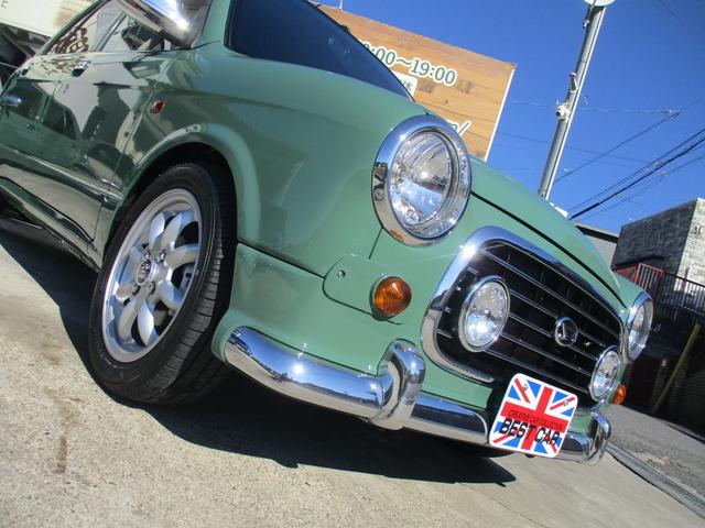 ミラジーノ ミニライトスペシャル 最終型 オリジナルカスタマイズ ウッド調インテリア シートカバー ローダウン 走行制限無6ヶ月保証 ラジエータ&ホース&ファンモーター・Tベルト&Wポンプ・コイル・オルタネータ・Eマウント・タイヤ交換(9枚目)