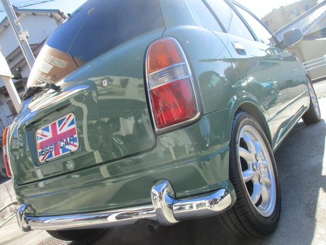 ミラジーノ ミニライトスペシャル 最終型 オリジナルカスタマイズ ウッド調インテリア シートカバー ローダウン 走行制限無6ヶ月保証 ラジエータ&ホース&ファンモーター・Tベルト&Wポンプ・コイル・オルタネータ・Eマウント・タイヤ交換(28枚目)