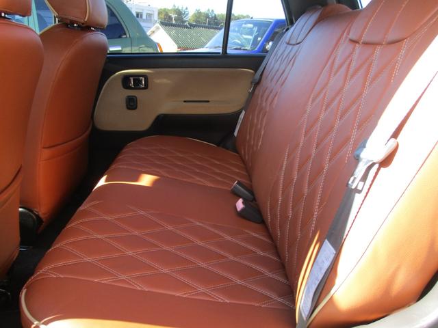 ミラジーノ ミニライトスペシャル 最終型 オリジナルカスタマイズ ウッド調インテリア シートカバー ローダウン 走行制限無6ヶ月保証 ラジエータ&ホース&ファンモーター・Tベルト&Wポンプ・コイル・オルタネータ・Eマウント・タイヤ交換(50枚目)