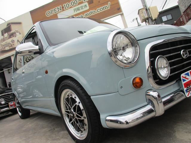 ミラジーノ ミニライトスペシャルターボ 5速MT 最終型新品D-SPORTマフラー ローダウン 新品WORK Equip03 走行制限無6ヶ月保証 クラッチ・ラジエータ&ホース&ファンモーター・Tベルト&Wポンプ・オルタネータ・マウント交換(18枚目)