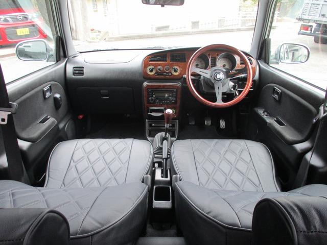 ミラジーノ ミニライトスペシャルターボ 5速MT 最終型新品D-SPORTマフラー ローダウン 新品WORK Equip03 走行制限無6ヶ月保証 クラッチ・ラジエータ&ホース&ファンモーター・Tベルト&Wポンプ・オルタネータ・マウント交換(45枚目)