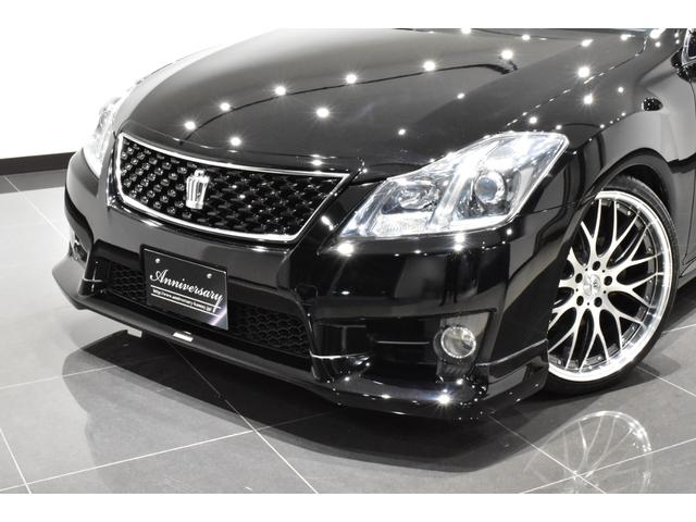 アスリート 後期モデル サンルーフ HDDマルチ フルセグTV Bluetoothオーディオ バックカメラ ETC スマートキー TEIN車高調 新品20インチタイヤホイール TRDフロントスポイラー 黒内装(34枚目)