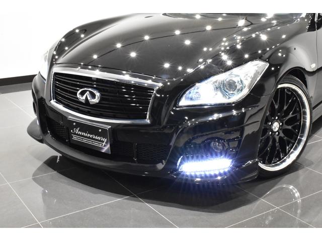 250GT サンルーフ ブラックハーフレザーシート Bluetooth HDD フルセグ サイドバックカメラ ETC 新品タナベ車高調 新品21インチタイヤホイール 新品フルエアロ 新品インフィニティエンブレム(35枚目)