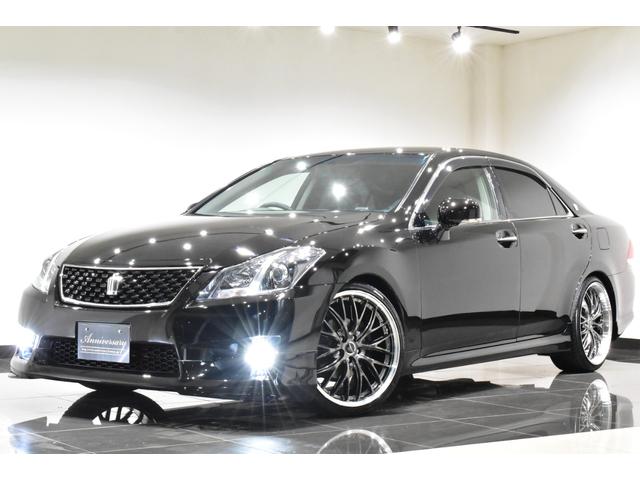 クラウン アスリート　後期モデル／黒革エアーシート／新品フルタップ車高調／新品２０インチタイヤホイール／新品エアロ／新品ＬＥＤフォグ／ＨＤＤマルチ／フルセグ／Ｂｌｕｅｔｏｏｔｈ／バックカメラ／ビルトインＥＴＣ／スマートキー（31枚目）
