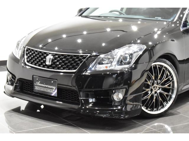 クラウン アスリート　後期モデル／黒革エアーシート／新品フルタップ車高調／新品２０インチタイヤホイール／新品エアロ／新品ＬＥＤフォグ／ＨＤＤマルチ／フルセグ／Ｂｌｕｅｔｏｏｔｈ／バックカメラ／ビルトインＥＴＣ／スマートキー（36枚目）