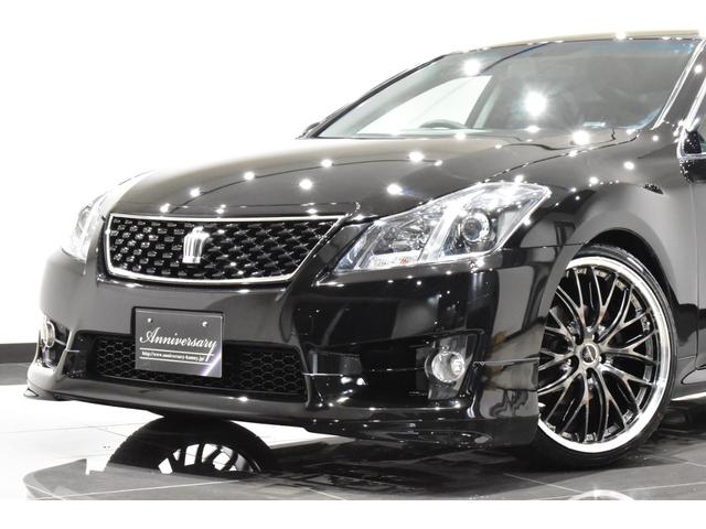 クラウン アスリート　後期モデル／黒革エアーシート／新品フルタップ車高調／新品２０インチタイヤホイール／新品エアロ／新品ＬＥＤフォグ／ＨＤＤマルチ／フルセグ／Ｂｌｕｅｔｏｏｔｈ／バックカメラ／ビルトインＥＴＣ／スマートキー（38枚目）
