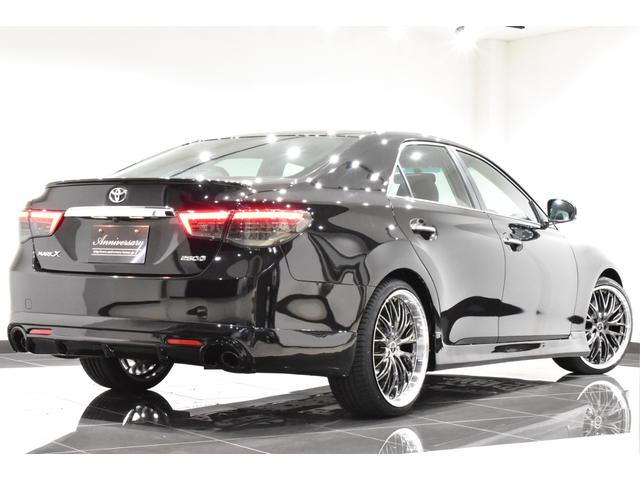 マークX 250G Sパッケージリラックスセレクション RDS仕様/新品ブラックレザーシート/新品20インチタイヤホイール/新品エアロ/新品フルLEDヘッド/新品フルLEDテール/前後流れるウインカー/新品LEDフォグ/Bluetooth/Bカメラ/ETC(3枚目)