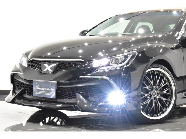 マークX 250G Sパッケージリラックスセレクション RDS仕様/新品ブラックレザーシート/新品20インチタイヤホイール/新品エアロ/新品フルLEDヘッド/新品フルLEDテール/前後流れるウインカー/新品LEDフォグ/Bluetooth/Bカメラ/ETC(8枚目)