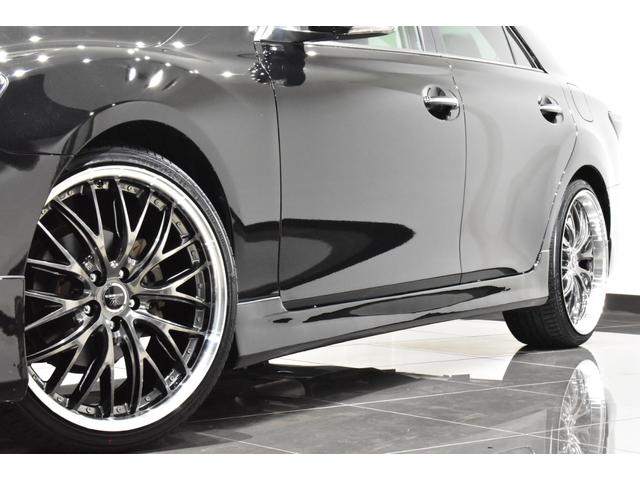 マークX 250G Sパッケージリラックスセレクション RDS仕様/新品ブラックレザーシート/新品20インチタイヤホイール/新品エアロ/新品フルLEDヘッド/新品フルLEDテール/前後流れるウインカー/新品LEDフォグ/Bluetooth/Bカメラ/ETC(42枚目)