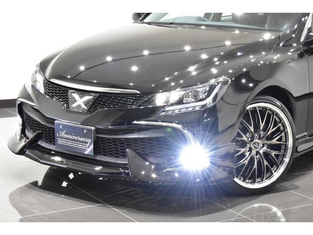 マークＸ ２５０Ｇ　後期モデル／ＲＤＳ仕様／新品ブラックレザーシート／新品２０インチタイヤホイール／新品エアロ／新品３眼ＬＥＤヘッド／新品ＬＥＤテール／前後流れるウインカー／ナビＴＶ／Ｂｌｕｅｔｏｏｔｈ／Ｂカメラ／ＥＴＣ（37枚目）