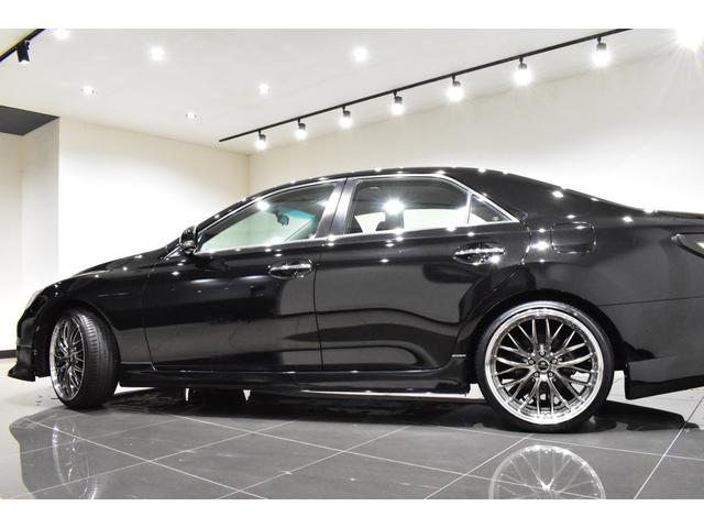 マークＸ ２５０Ｇ　後期モデル／ＲＤＳ仕様／新品ブラックレザーシート／新品２０インチタイヤホイール／新品エアロ／新品３眼ＬＥＤヘッド／新品ＬＥＤテール／前後流れるウインカー／ナビＴＶ／Ｂｌｕｅｔｏｏｔｈ／Ｂカメラ／ＥＴＣ（43枚目）