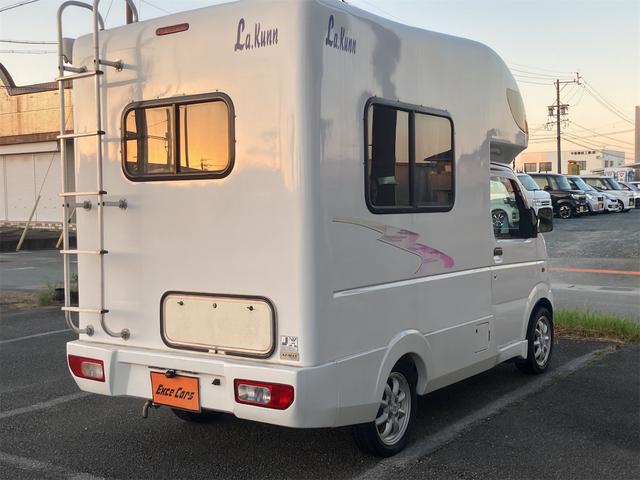 キャリイトラック 　キャンピングカー　ＡＴ　バックカメラ　タープ　ソラーパネル　梯子　ナビ　ＡＭ／ＦＭ　ＡＵＸ　パワーステアリング　エアコン（35枚目）