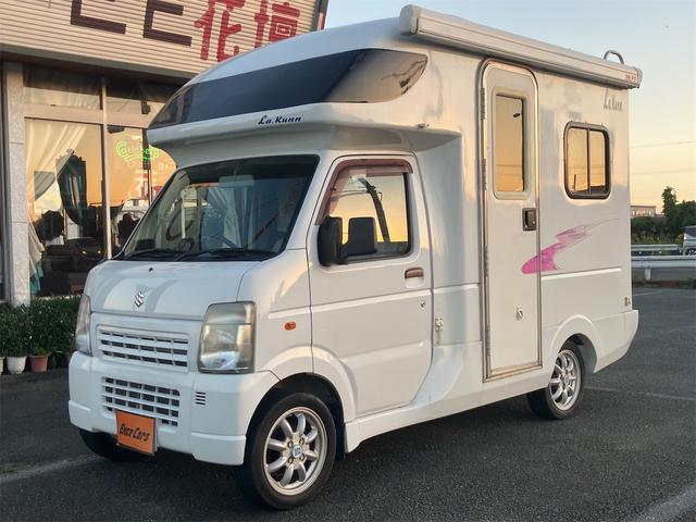 キャリイトラック 　キャンピングカー　ＡＴ　バックカメラ　タープ　ソラーパネル　梯子　ナビ　ＡＭ／ＦＭ　ＡＵＸ　パワーステアリング　エアコン（57枚目）