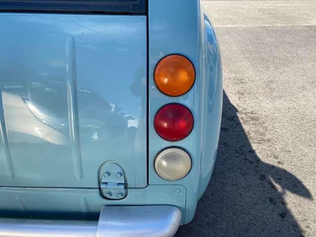 パオ 　ノーマルルーフ　純正色　車検整備付　走行８８０００Ｋｍ　ライトブルー　オートマ　ガソリン車　ルーフレール　レトロコンポ　タイミングベルト交換済（22枚目）