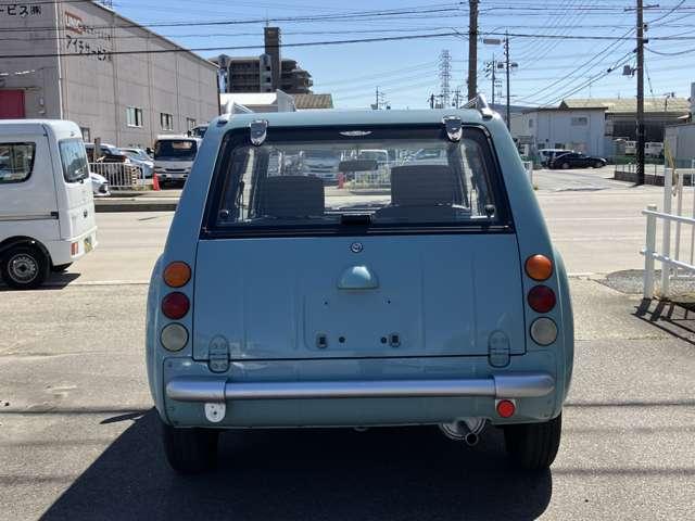 パオ 　ノーマルルーフ　純正色　車検整備付　走行８８０００Ｋｍ　ライトブルー　オートマ　ガソリン車　ルーフレール　レトロコンポ　タイミングベルト交換済（26枚目）