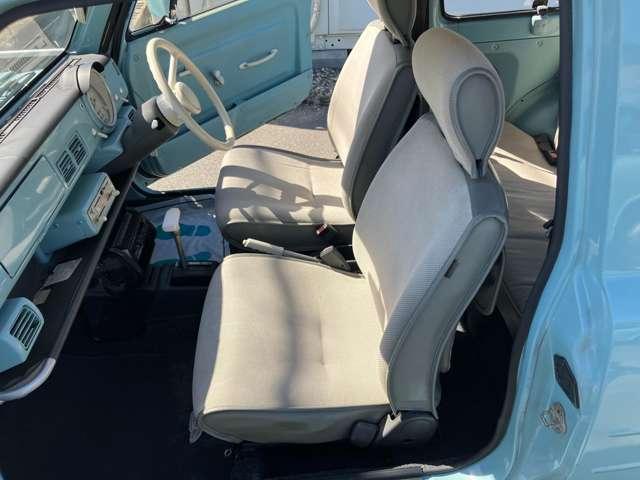 パオ 　ノーマルルーフ　純正色　車検整備付　走行８８０００Ｋｍ　ライトブルー　オートマ　ガソリン車　ルーフレール　レトロコンポ　タイミングベルト交換済（44枚目）