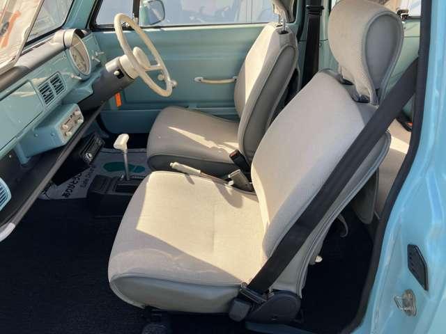 パオ キャンバストップ　社外オーディオ　車検整備付　走行９６０００Ｋｍ　オートマ　ライトブルー　ガソリン車　レトロパネル　整備付　キャンバストップ（10枚目）