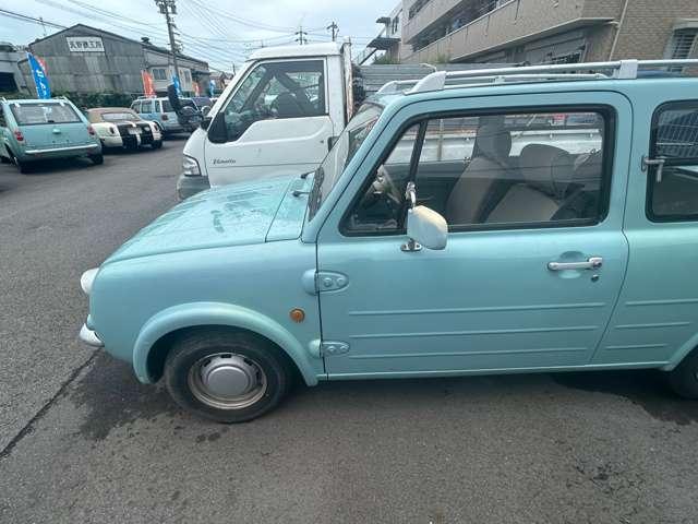 パオ 　純正ラジオ　走行９３０００Ｋｍ　車検整備付　ブルー　ルーフレール　オートマ　修復無　レトロパネル　ガソリン車　整備付（3枚目）