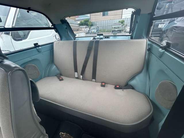 パオ 　純正ラジオ　走行９３０００Ｋｍ　車検整備付　ブルー　ルーフレール　オートマ　修復無　レトロパネル　ガソリン車　整備付（12枚目）