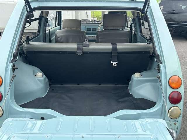 パオ 　純正ラジオ　走行９３０００Ｋｍ　車検整備付　ブルー　ルーフレール　オートマ　修復無　レトロパネル　ガソリン車　整備付（14枚目）