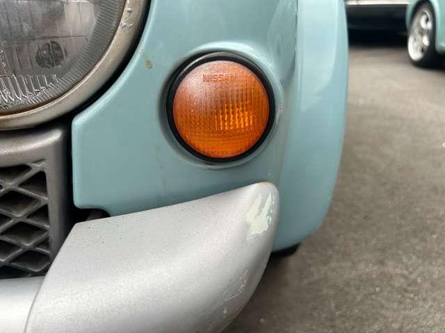 パオ 　純正ラジオ　走行９３０００Ｋｍ　車検整備付　ブルー　ルーフレール　オートマ　修復無　レトロパネル　ガソリン車　整備付（19枚目）