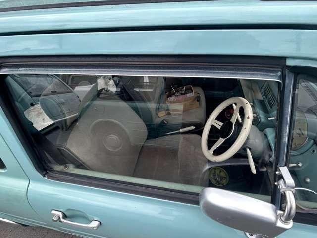 パオ 　ブレーキオーバーホール　車検整備付　走行１５５０００Ｋｍ　オートマ　ルーフレール　レトロパネル　ブルー　ガソリン車（21枚目）