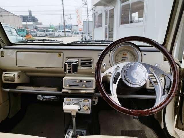 パオ キャンバストップ　フォグランプ　社外キーレス　ＥＴＣ　ドライブレコーダー　車検整備付　走行９３０００Ｋｍ　アイボリー　キャンバストップ　オートマ　修復無　ガソリン車（14枚目）