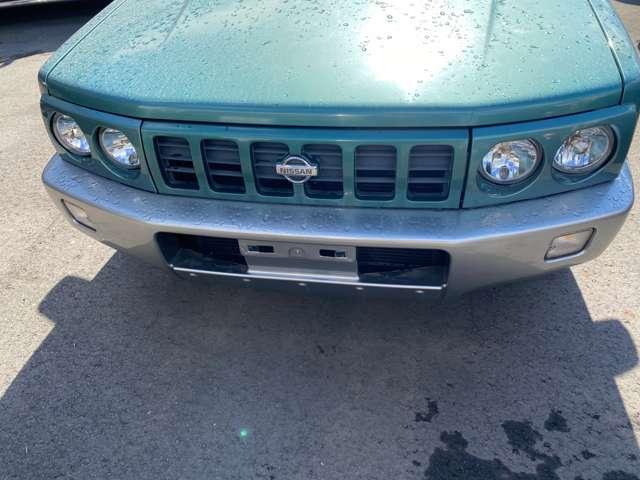 ラシーン フォルザ 4WD ETC 社外アルミ 4WD 車検整備付 4速オートマ 走行117000Km グリーンII オートエアコン 背面タイヤ ルーフレール(23枚目)