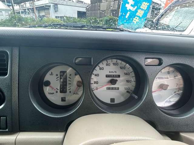 ラシーン フォルザ 背面タイヤ 4WD ルーフレール 車検整備付 4速オートマ 走行114000Km ブルー 修復歴無 ABS Wエアバッグ 整備付 ガソリン車(7枚目)