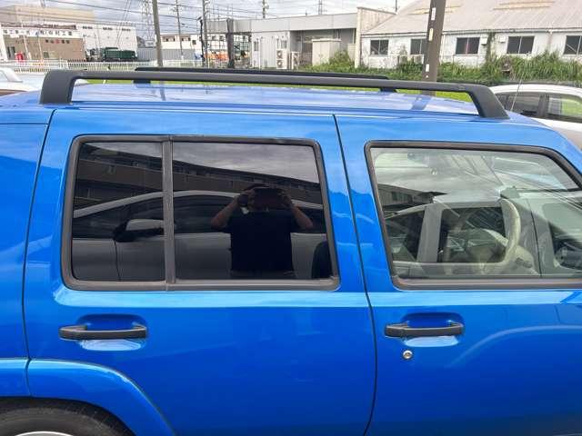 ラシーン フォルザ 背面タイヤ 4WD ルーフレール 車検整備付 4速オートマ 走行114000Km ブルー 修復歴無 ABS Wエアバッグ 整備付 ガソリン車(15枚目)
