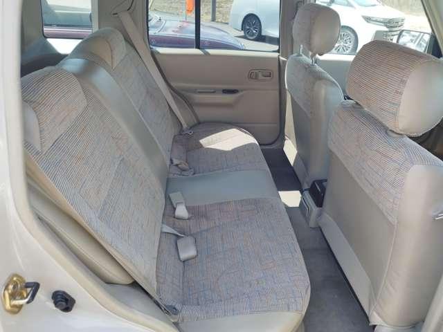 ラシーン タイプII 4WD キーレス カーナビ ETC 車検整備付 パワステ 新品タイヤ ラック ドライブレコーダー サンドベージュ 4速オートマ ルーフレール レトロパネル(40枚目)