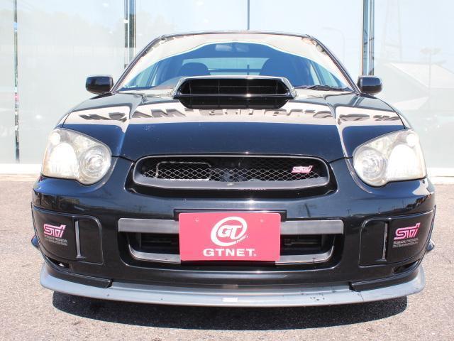 インプレッサ ＷＲＸ　ＳＴＩ　アプライドＥ型　ＨＫＳマフラー　ブレンボキャリパー　ＴＥ３７ＳＡＧＡ１８インチ　ＨＫＳエアクリ　ＳＴｉリップ　強化クラッチ　ＺＥＲＯスポーツサクション　クラリオンナビＴＶ　バックカメラ　ＥＴＣ（12枚目）