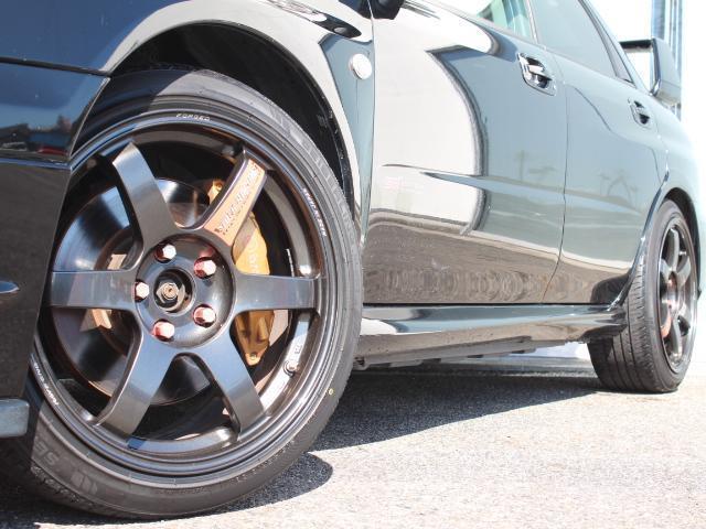 インプレッサ ＷＲＸ　ＳＴＩ　アプライドＥ型　ＨＫＳマフラー　ブレンボキャリパー　ＴＥ３７ＳＡＧＡ１８インチ　ＨＫＳエアクリ　ＳＴｉリップ　強化クラッチ　ＺＥＲＯスポーツサクション　クラリオンナビＴＶ　バックカメラ　ＥＴＣ（16枚目）