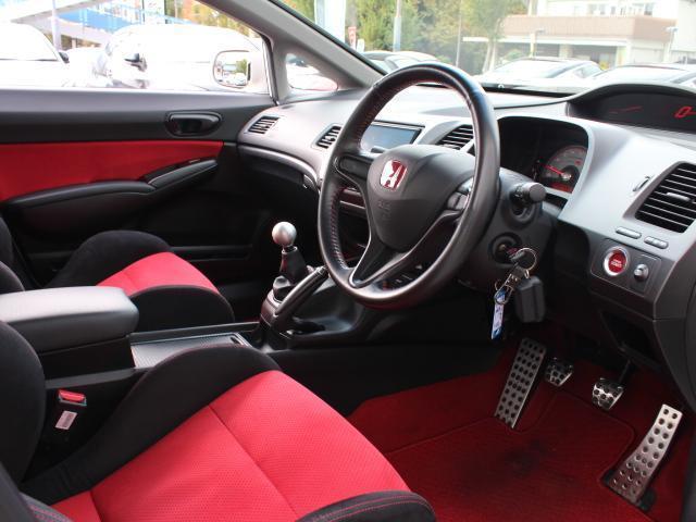 シビック タイプR HKS車高調 Grgoセキュリティ 純正18インチアルミ ブレンボキャリパー カロッツェリアナビ フルセグ バックカメラ ETC ユピテル前後ドラレコ(4枚目)