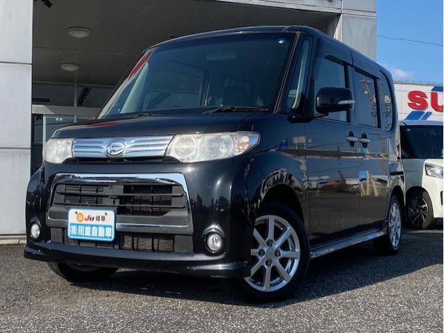 タント カスタムX 純正SDナビ Bluetooth TV バックカメラ HIDライト 純正AW フォグライト(6枚目)