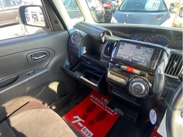 タント カスタムX 純正SDナビ Bluetooth TV バックカメラ HIDライト 純正AW フォグライト(17枚目)