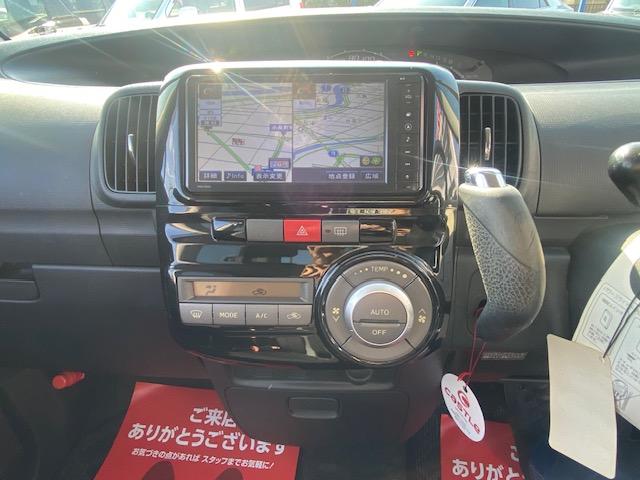 タント カスタムX 純正SDナビ Bluetooth TV バックカメラ HIDライト 純正AW フォグライト(21枚目)