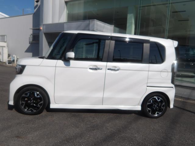 N-BOXカスタム G・Lターボホンダセンシング ナビ/TV/両側電動スライドドア/ETC/ドライブレコーダー/プッシュスタート/スマートキー/LEDヘッドライト/フォグランプ/純正AW(5枚目)