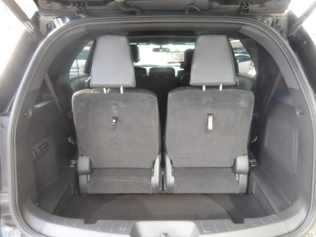 エクスプローラー リミテッド　１オーナー／パノラマサンルーフ／黒革シート／ＥＴＣ／シートクーラー＆ヒーター／パワーリアゲート／電動格納サードシート／リアモニター／フロント・サイド・バックカメラ（62枚目）