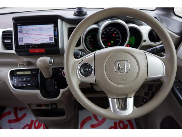 N-BOX G・Lパッケージ ETC バックカメラ 両側電動スライドドア 純正ナビ TV スマートキー アイドリングストップ 電動格納ミラー CVT 盗難防止システム ABS ESC CD DVD再生 USB Bluetooth(3枚目)