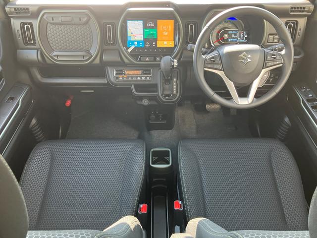 ハスラー タフワイルドターボ　３型　ターボ　デュアルカメラブレーキサポート　全方位モニター付メモリーナビゲーション　スズキコネクト対応通信機装着（3枚目）