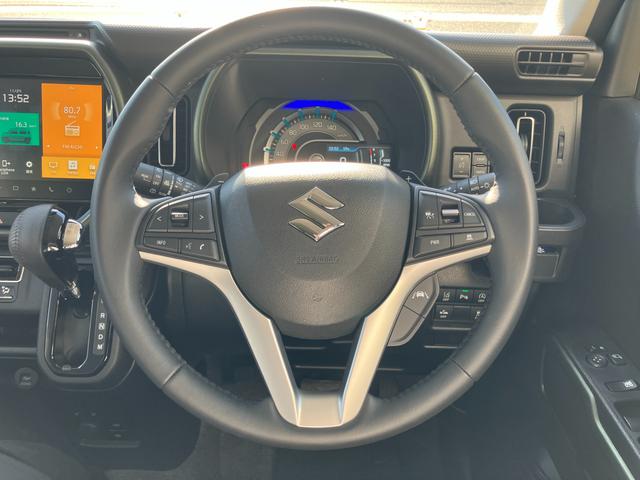 ハスラー タフワイルドターボ　３型　ターボ　デュアルカメラブレーキサポート　全方位モニター付メモリーナビゲーション　スズキコネクト対応通信機装着（6枚目）